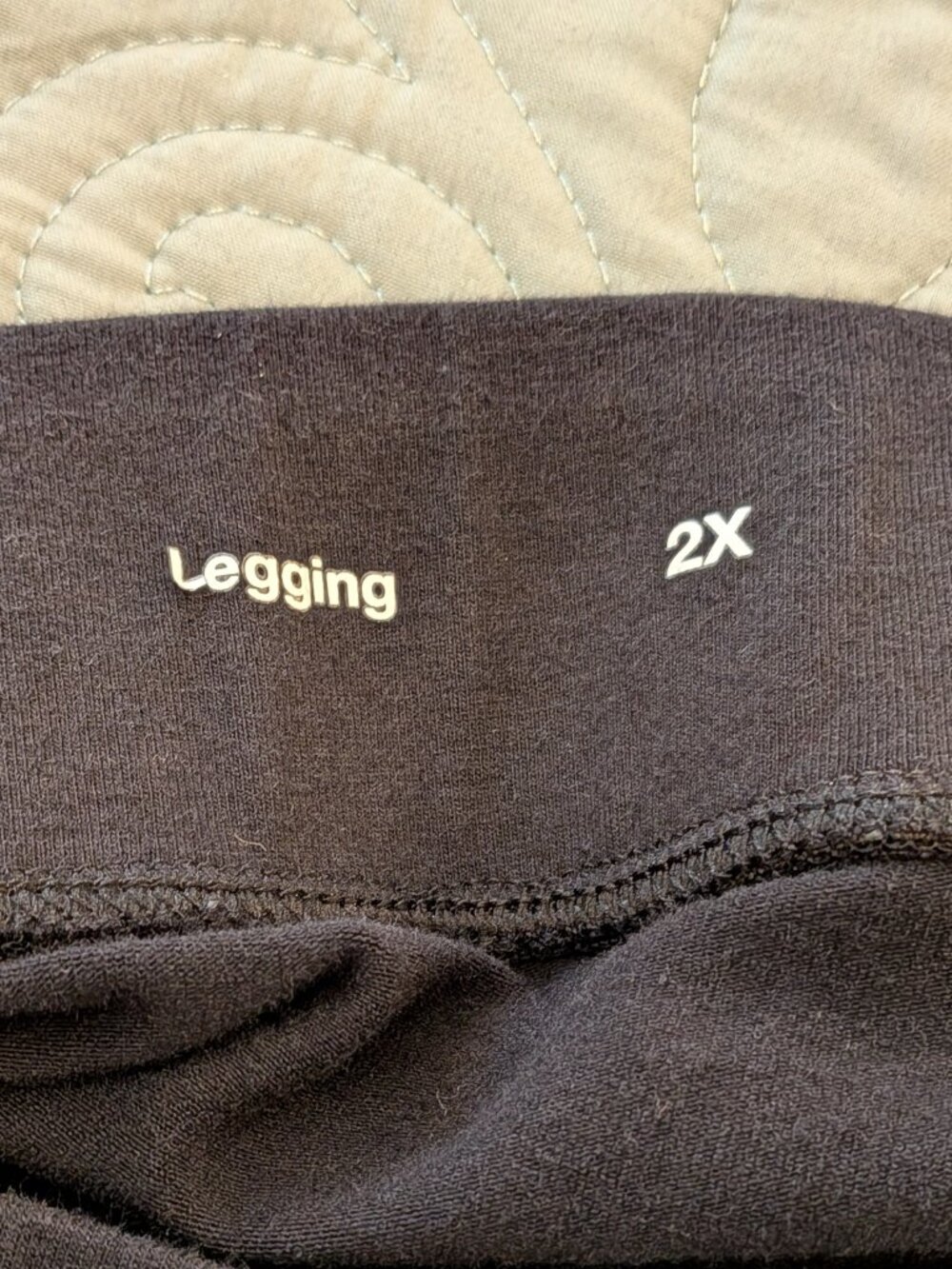 2 Pair of Plus Size Sonoma Goods For Life® Leggings - Picture 9 of 9